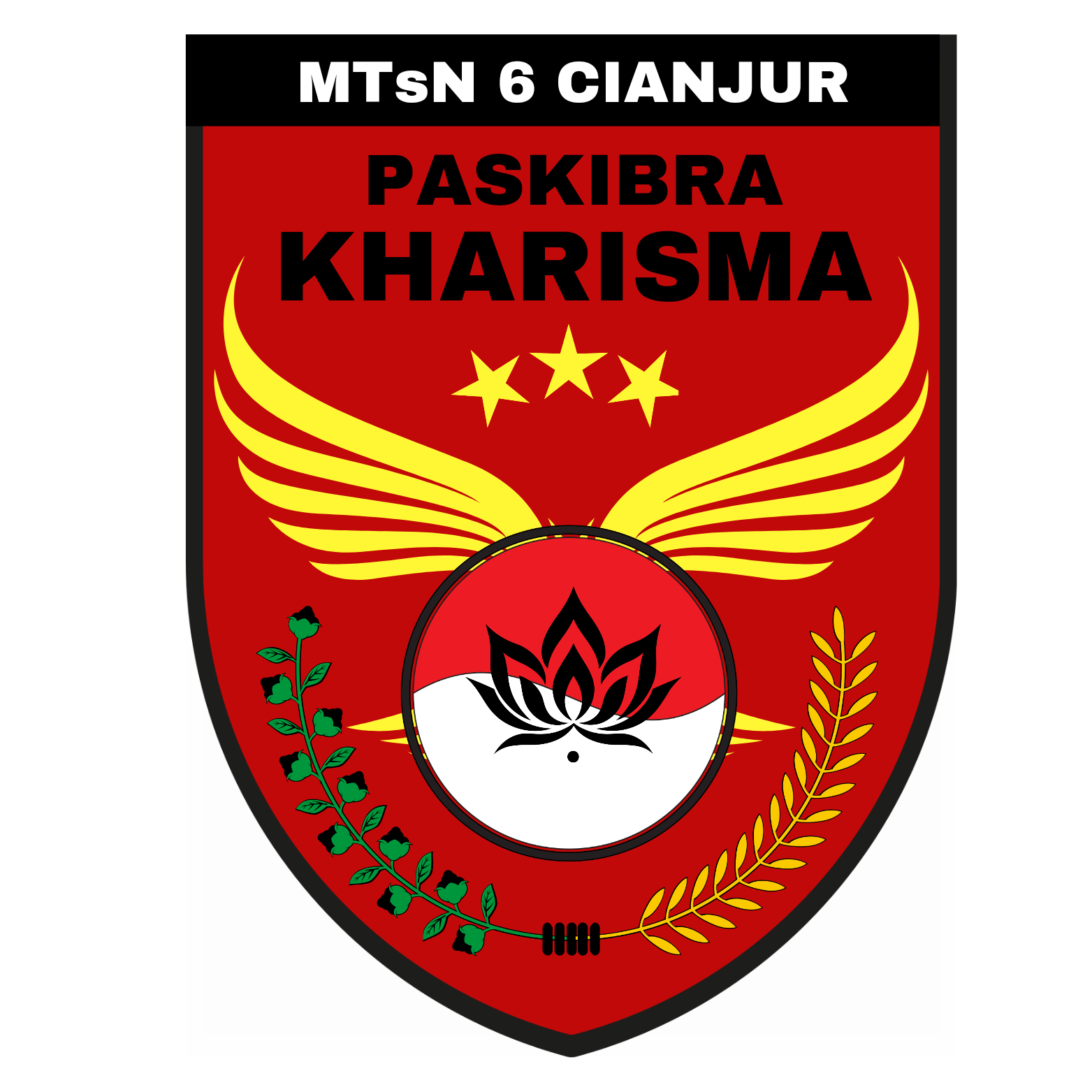 Logo PASKIBRA KHARISMA - MTsN 6 CIANJUR