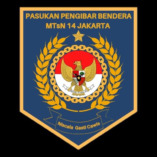 Logo NAWASENA MANAGEMENT - PASKIBRA MTsN 14 JAKARTA