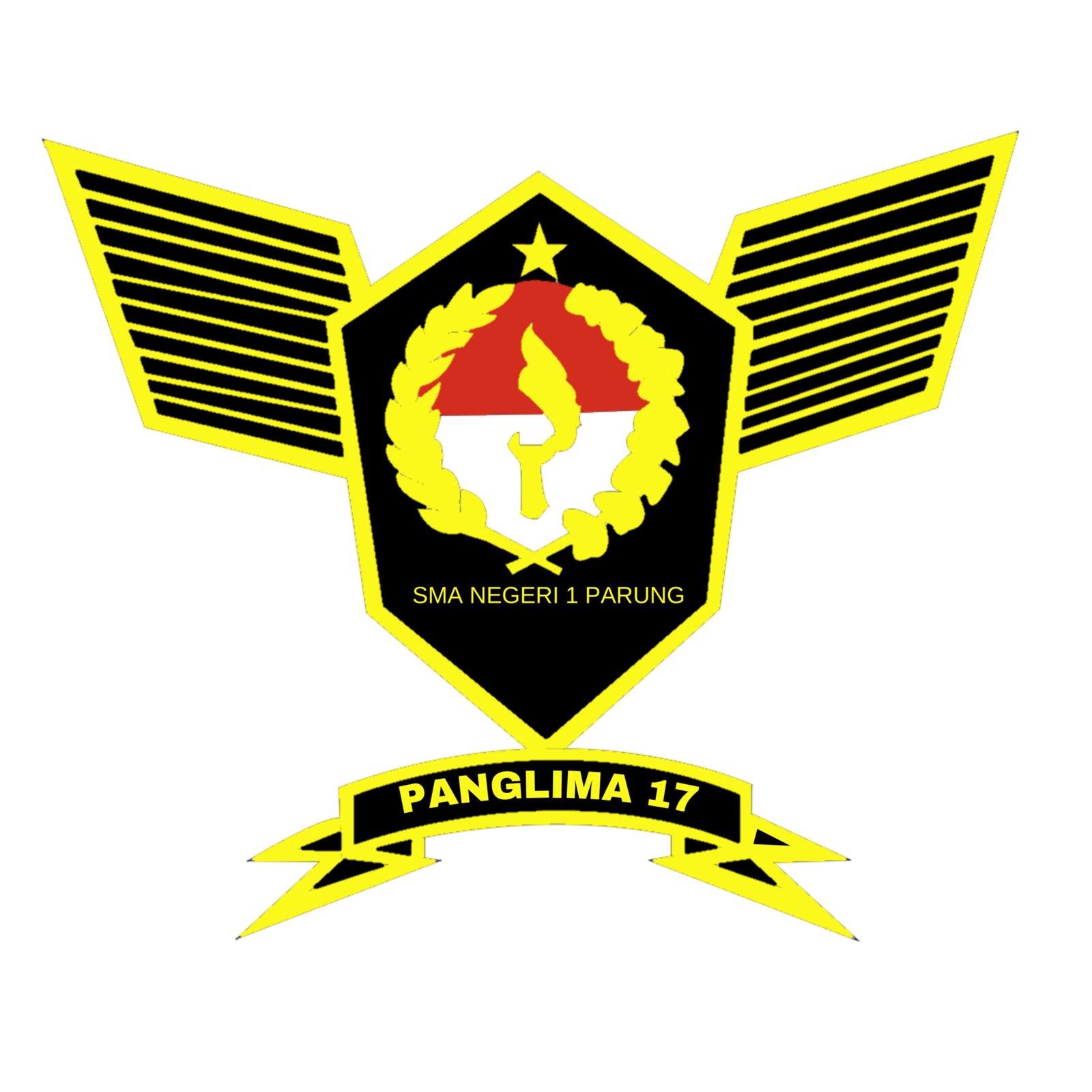 Logo PANGLIMA 17 (SMA NEGERI 1 PARUNG)