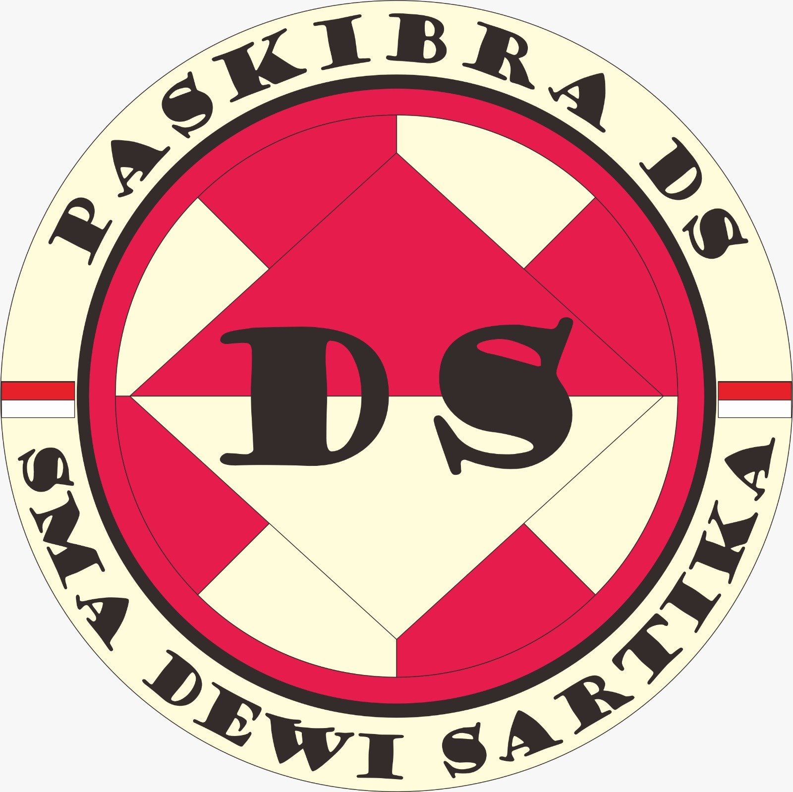 Logo Paskibra SMA Dewi Sartika 