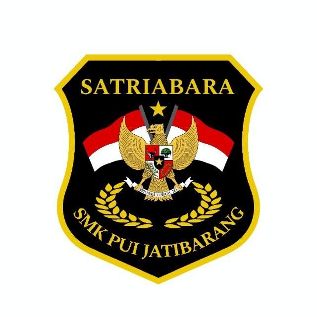 Logo SATRIABARA (Satuan Santri Praja PUI Pengibar Bendera)