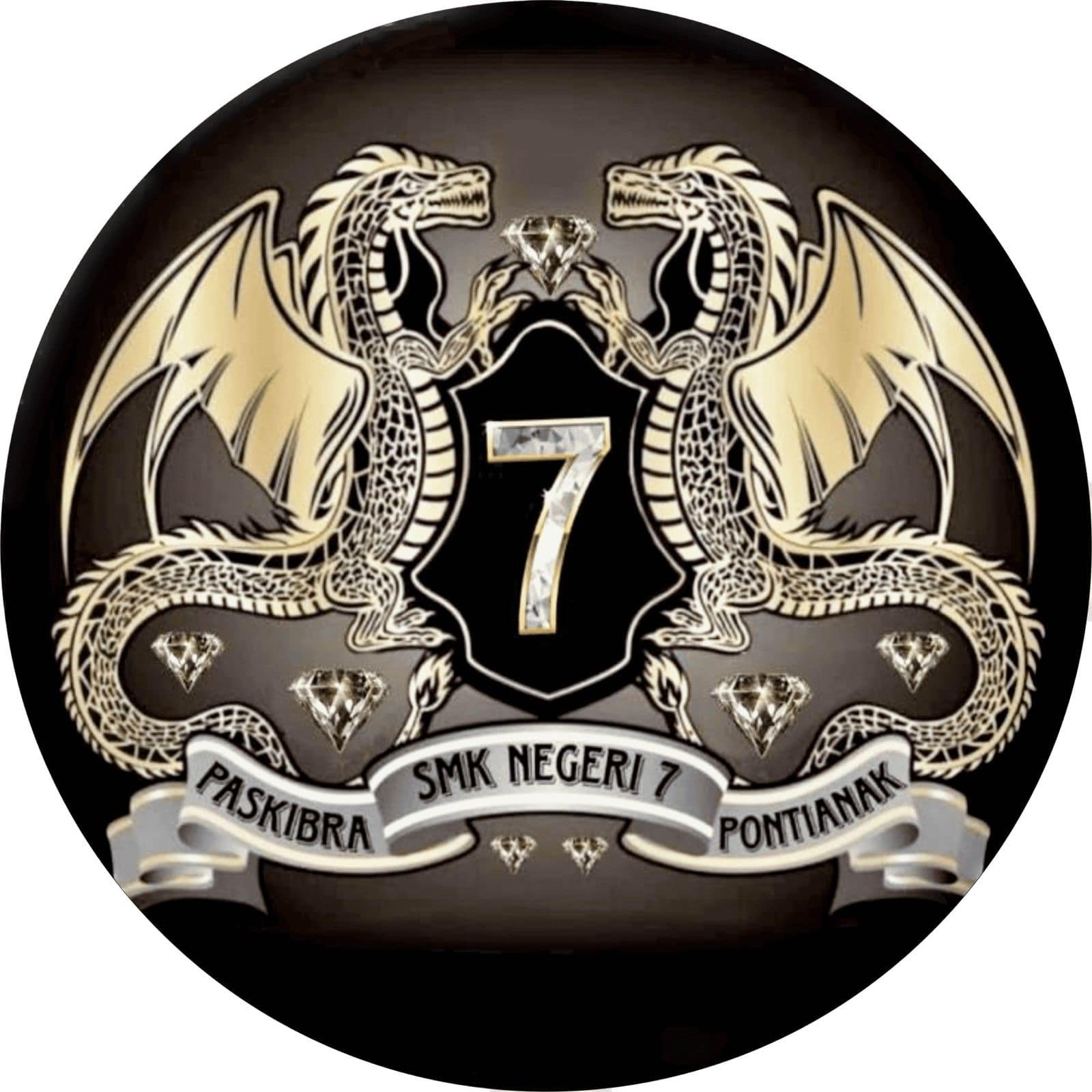 Logo PASKIBRA DRAGON SEVEN