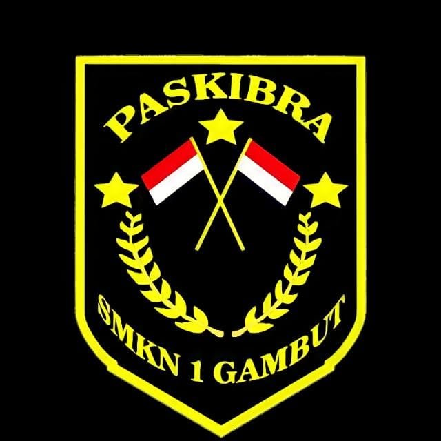 Logo PASKIBRA SMKN 1 GAMBUT SATRIA KOTA PADI