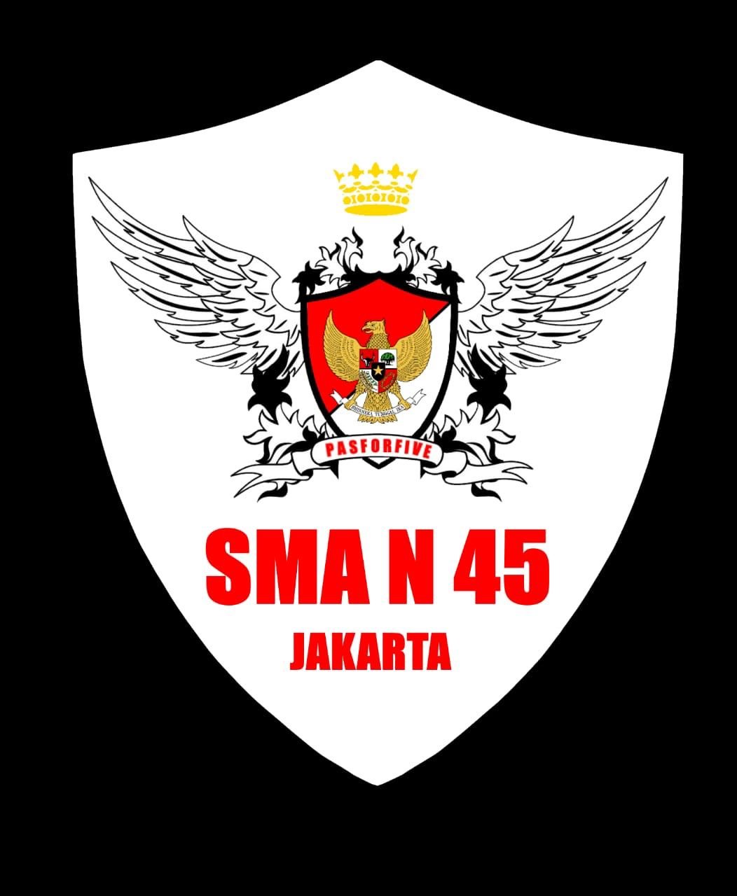 Logo Pasfourfive (SMAN 45 JAKARTA)
